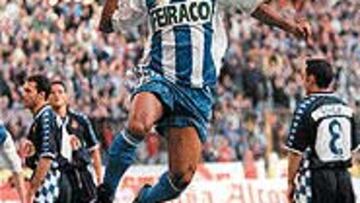 momento de gloria Donato escribió una página de oro del Depor con aquel gol al Espanyol.