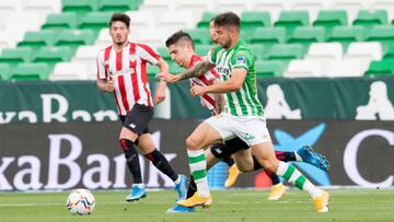 Vencedor y Sancet ante el Betis.