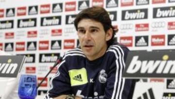 Aitor Karanka, segundo entrenador del Real Madrid, compareció ante los medios tras la victoria ante el Alcoyano en Copa.