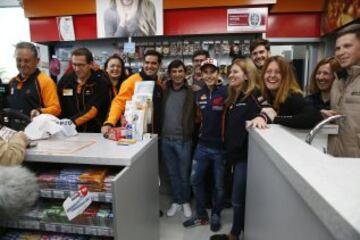 Marc Márquez sorprende a los vecinos de Villamartín