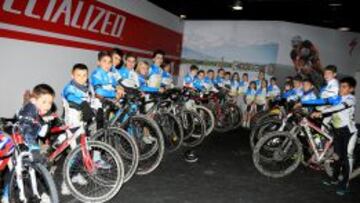 Los integrantes de la Escuela Plaza Éboli.