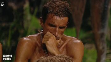 Hugo Sierra vive sus horas más bajas en 'Supervivientes'