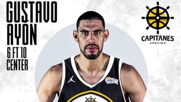 Gustavo Ayón es nuevo jugador de Capitanes de Arecibo