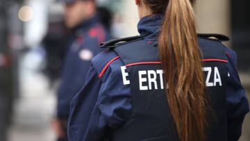 Agente de la Ertzaintza.
