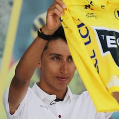 Bernal subasta premios de su Tour con fines solidarios