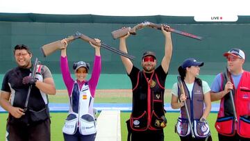 F¨¢tima G¨¢lvez y Alberto Fern¨¢ndez se cuelgan el oro en la Copa del Mundo de Per¨²
