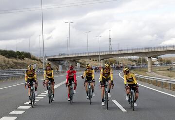 Roglic con el Equipo Jumbo 