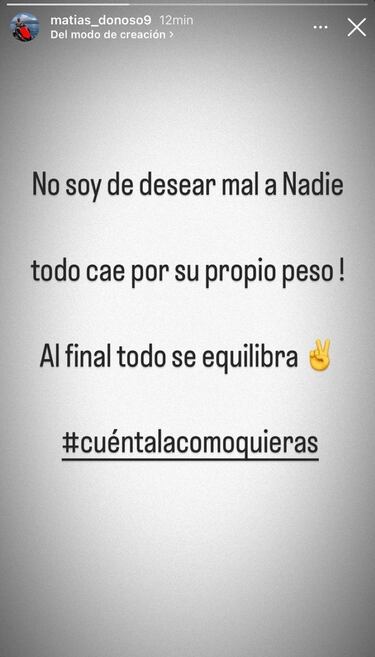Matías Donoso dispara contra uno de sus ex técnicos: “Todo cae...”
