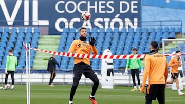 04/01/24 ENTRENAMIENTO GETAFE PUERTAS ABIERTAS  DOMINGOS DUARTE