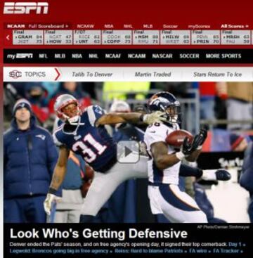 Portadas de la prensa extranjera