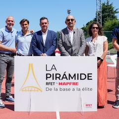 El tenis español presenta su pirámide de torneos