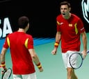 Resumen, marcador y ganador del España - Alemania, semifinales de la Copa Davis, en vivo