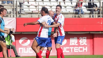 El Algeciras se adelantó en el marcador por medio de Diallo, quien se anotó en propia puerta.