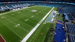 ¡Es hipnotizante! Así se ha transformado el Bernabéu para el partido de la NFL