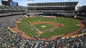 Debido a los problemas del Coliseo de Oakland, MLB permitirá a los A's buscar opciones para una posible relocalización de la franquicia.