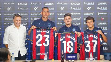 Miñambres, Algobia, Iván Romero y Carlos Álvarez.