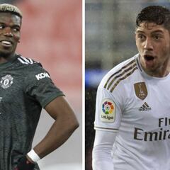 United: sin Pogba, Valverde