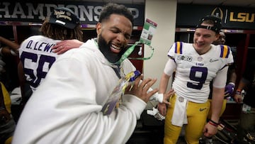 El receptor de Browns fue capturado en un video golpeando en las nalgas a un polic&iacute;a de Lousiana durante la celebraci&oacute;n de LSU por el campeonato nacional.