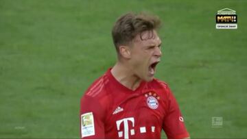 Lo único bueno del fútbol de las gradas vacías: esto pasó al final del Dortmund-Bayern