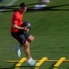 Vitolo continúa al margen en la vuelta al trabajo del Atlético