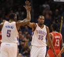 Los Thunder alcanzan los 25 triunfos guiados por Durant