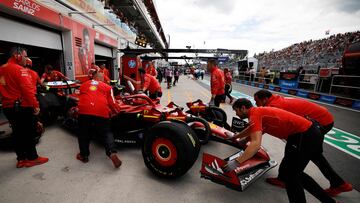 Carlos Sainz (Ferrari SF-24). Montreal, Canadá. F1 2024.