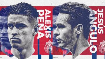 Angulo y Peña son nuevos futbolistas de Chivas