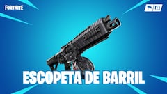 Fortnite: así es la nueva escopeta de barril