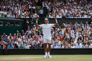 Federer hace historia: levanta su octavo Wimbledon