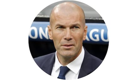 ZIDANE. El entrenador madridista no sabe lo que es disputar una Champions como técnico y no ganarla.