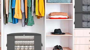 Di adiós al desorden en casa con estas cajas para almacenar ropa
