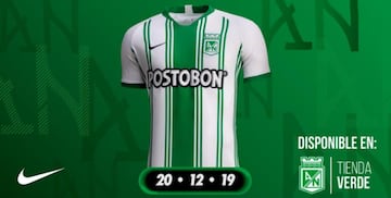 Nacional revela nueva camiseta para el proyecto 2020