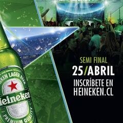 Live in Chile: Heineken invita a vivir lo mejor de la Champions y la música para las semifinales