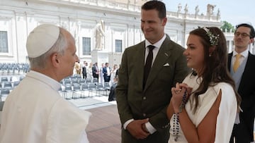 Before the 2025 NFL season, Detroit Lions tight end Sam LaPorta married long-time girlfriend Callahan Dellinger