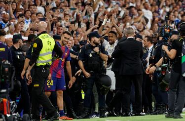 Un momento de la tangana final. 