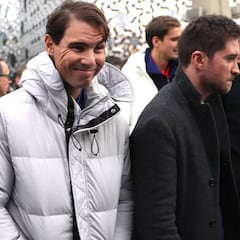 Nadal: "Empecé a sacar ayer, espero estar bien para el lunes"