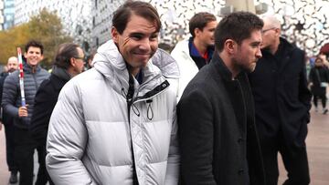 Nadal: "Empecé a sacar ayer, espero estar bien para el lunes"