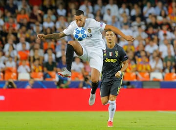 Ruben Vezo y Cristiano Ronaldo.