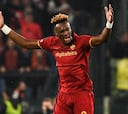 Tammy Abraham reina en Roma: 27 goles en su primera temporada