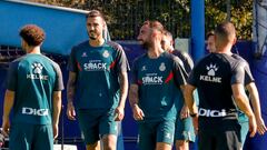 Entrenamiento del Espanyol.