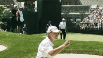 <b>STRICKER ES LÍDER</b> El americano ha dado un paso en firme y es líder después de la segunda jornada.