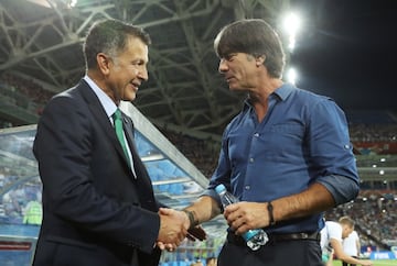 Los rostros de Juan Carlos Osorio en la derrota de México ante Alemania en la Confederaciones