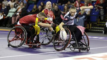 Rugby en silla de ruedas: querer es poder