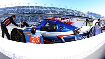 El Ligier LMP2 del United Autosports con el que Alonso correr&aacute; en Daytona.