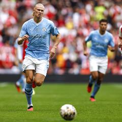 Why did Pep Guardiola take Erling Haaland off after an hour of Manchester City’s Community Shield loss to Arsenal?