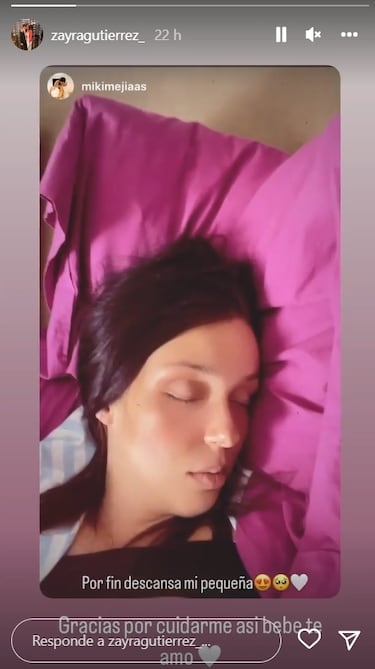 La primera operación estética de Zayra Gutiérrez, la hija de Guti