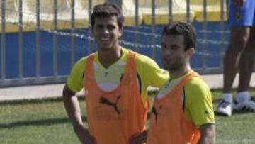 <b>EN RACHA. </b>Nilmar, con tres dianas, y Rossi, con dos, forman la pareja de delanteros en mejor forma del campeonato. Con sus dianas, quieren sumar el tercer triunfo seguido del Villarreal en Liga.