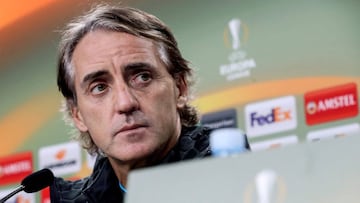 El entrenador de Zenit de San Petesburgo, el italiano Roberto Mancini.