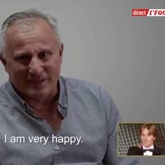 Modric: Ballon d'Or winner's dad fights back tears in video for son