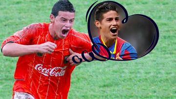 "James Rodriguez' dream was always to play for Barcelona"